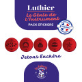 Pack de stickers compatible avec les jetons enchères de Luthier 0