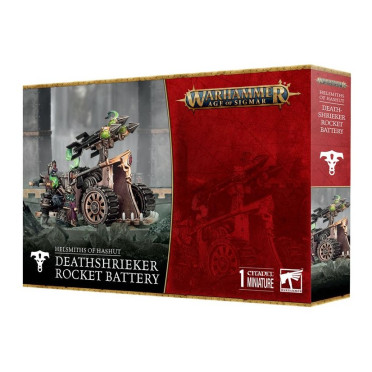 Age of Sigmar : Helsmiths of Hashut - Lance-fusées Hurlemort / Bombarde de Tourment