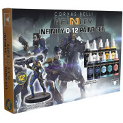 Infinity - O-12 Paint Set + 1 Kappa Missile Launcher Exclusive Miniature