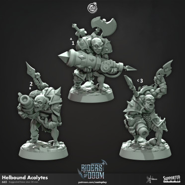 Cast n Play - Riders of Doom - Hellbounds Acolytes