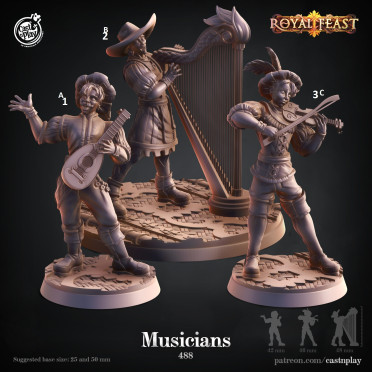 Cast n Play - Royal Feast - Musicians