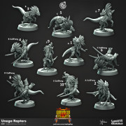 Cast n Play - Saurus Rovers - Unega Raptors