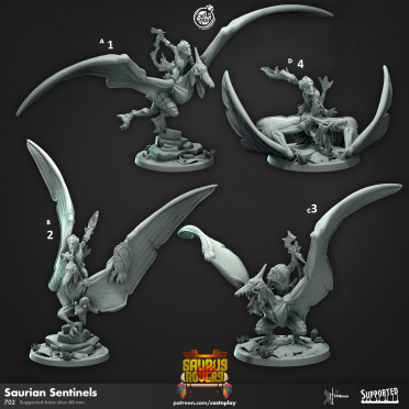 Cast n Play - Vagabons Sauriens - Sentinelles Sauriens