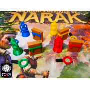 Jetons d'améliorations pour Les Ruines Perdues de Narak