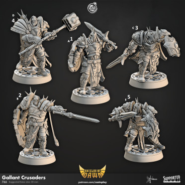 Cast n Play - Boucliers de l'Aube - Croisés
