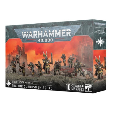 W40k : Space Marines du Chaos - Escouade de Gardes Renégats