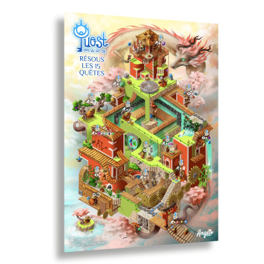Poster aventure : Quest maps