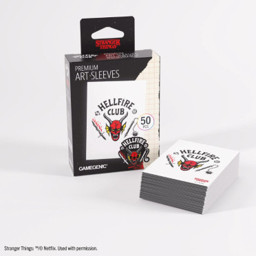 Stranger Things - Hellfire Club Sleeves - 66 x 92 mm