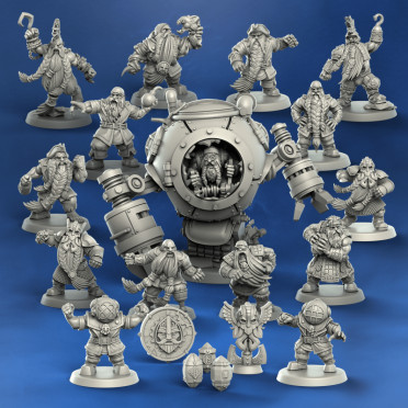 Dwarf team - Stern Buoys (full team)