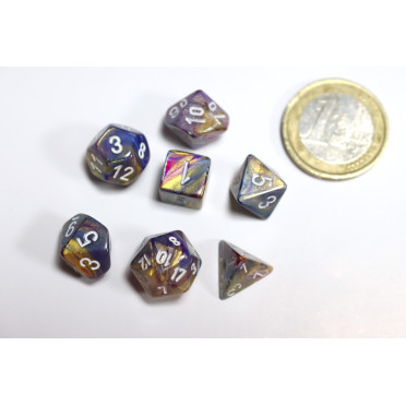 Festive Mini-Polyhedral 7-Die Set