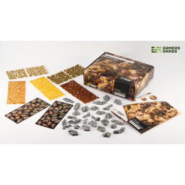 Gamers Grass - Golden Autumn Glade Basing Box