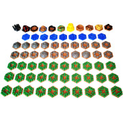 Set de tuiles 3D compatible avec Terraforming Mars