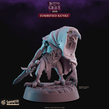 Cast n Play - Par-delà la Tombe - Zombie Kenku