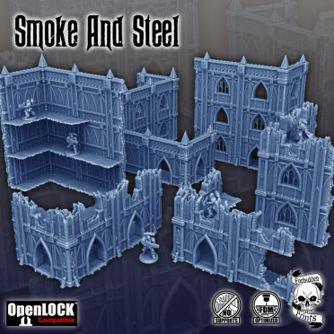 Forbbiden Prints - Light WTC Smoke & Steel Bundle