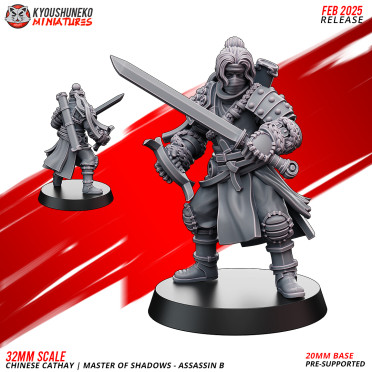 Kyoushuneko Miniatures - Chinese Empire - Master of Shadows