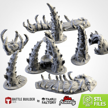 Txarli - Science fiction Terrain - Alien carcass
