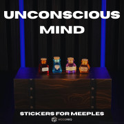 Autocollants compatibles avec Unconscious Mind: La Société du Mercredi