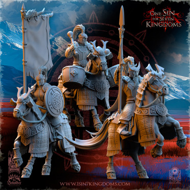 The Beholder Miniatures - Astarii - Commandement des Cavaliers