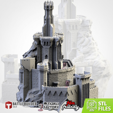 Txarli - Décors Fantasy - Forteresse Noire