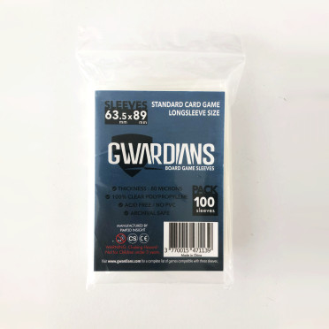 Gwardians Sleeves Premium - 63,5 x 89mm - 100p