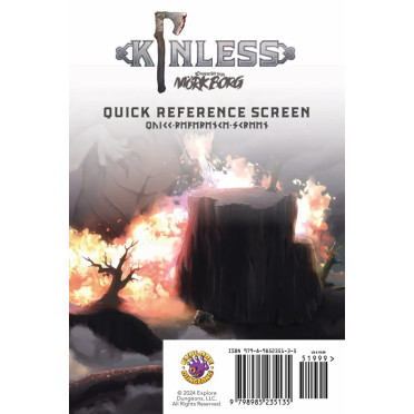 Kinless - Quick Reference Screen