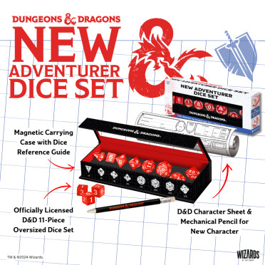 Dungeons & Dragons New Adventurer Dice Set