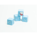 Set of 2 D6s - Snowman Dice 1