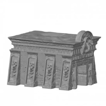 Décors wargame désert - Temple