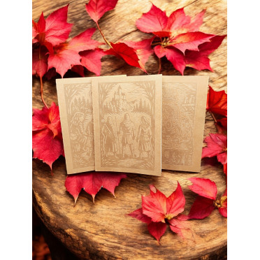 Lot de 4 recharges pour Carnet d’Aventurier