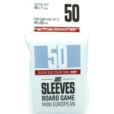Gamegenic - 50 Just Sleeves - Mini European