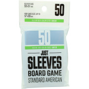 Gamegenic - 50 Just Sleeves - Standard American