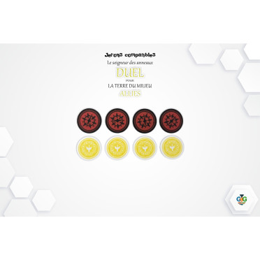 Jetons de pouvoir compatibles avec Le Seigneur des Anneaux : Duel pour la Terre du Milieu - Alliés