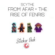 Set d’autocollants pour les extensions de Scythe