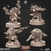 Cast n Play - Nains Volcaniques - Tireurs Ardents