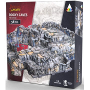 Dungeons & Lasers - Décors - Rocky Caves Prépeint