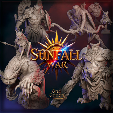 Great Grimoire - Sunfall War - Set Complet
