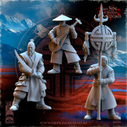 The Beholder Miniatures - Astarii - Commandement Milice Paysanne