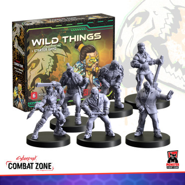 Cyberpunk Red - Combat Zone: Wild Things Starter Gang