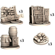 Ancient Blood: The Order of Vampire Hunters - 3D Tokens