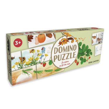 Domino puzzle - La nature au fil des mois