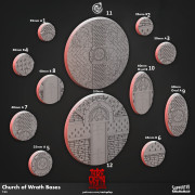 Cast n Play - Church of Wrath - Bases