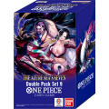 One Piece The Card Game- The Azure Sea Seven - 8 Double Boosters Display 0
