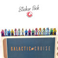 Ensemble d’autocollants pour Galactic Cruise 1