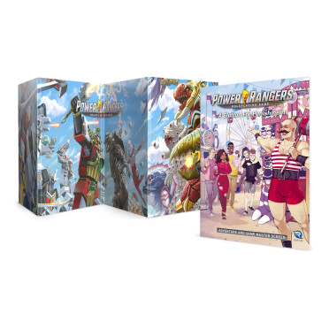 Power Rangers RPG - A Glutton for Punishment Adventure & GM Screen