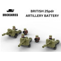 Brickskrieg - British 25pdr Artillery Battery 0