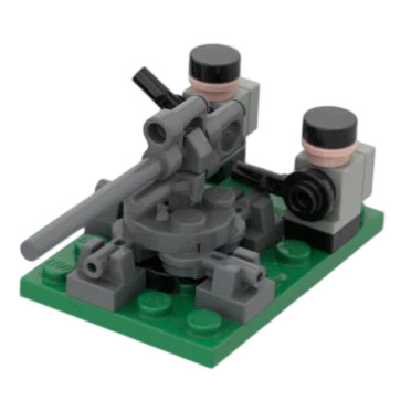 Brickskrieg - German 88mm Artillery