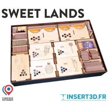 Sweet Lands - Wooden insert