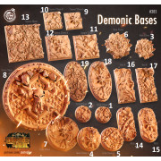 Cast n Play - Profondeurs de l'Enfers - Socles