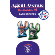Agent Avenue - Division M - Pack de Stickers