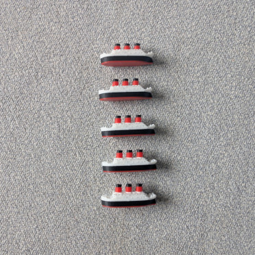 Ticket to Ride - 3D Titanic ships